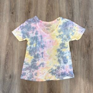 Southern Spirit Tie Dye Tshirt • Small